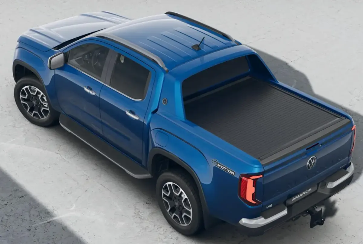 Neu VW Amarok Aventura 241 PS (177 kW) 2026 Bright blue metallic Pickup