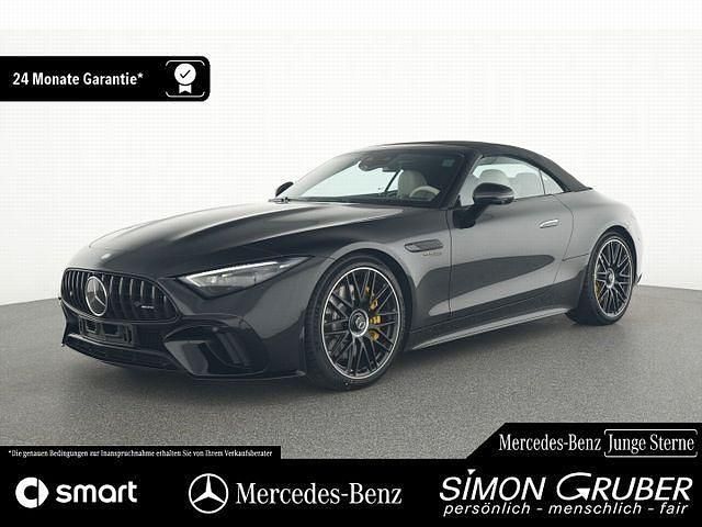 Schwarz Gebraucht 2024 Mercedes SL63 AMG AMG Cabrio | 158.900 € (Etwas zu teuer) - Bild 1/4