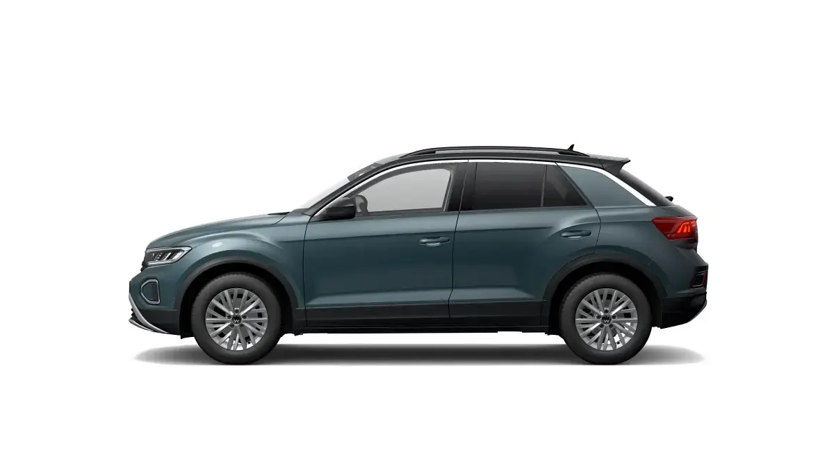 Usata VW T-Roc Life 110 CV (80 kW) 2022 Blu SUV