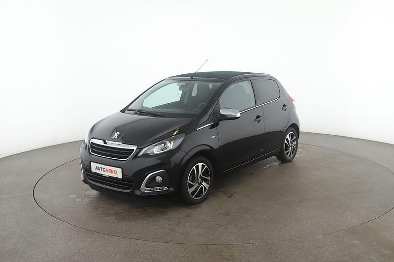 Schwarz Gebraucht 2020 Peugeot 108 Top! Collection Kleinwagen | 11.880 € (Etwas zu teuer) - Bild 1/3