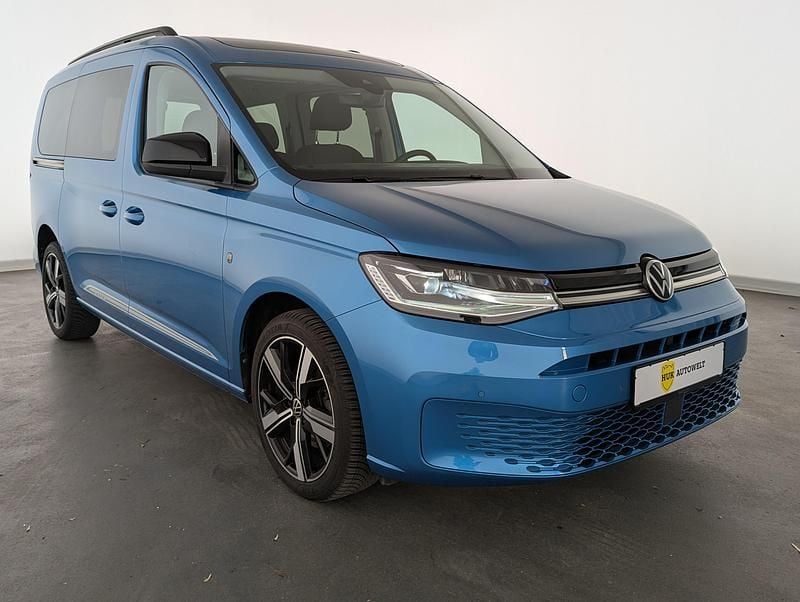 Gebraucht VW Caddy Maxi Move 122 PS (89 kW) 2021 Costa azul metallic Van / Kleinbus