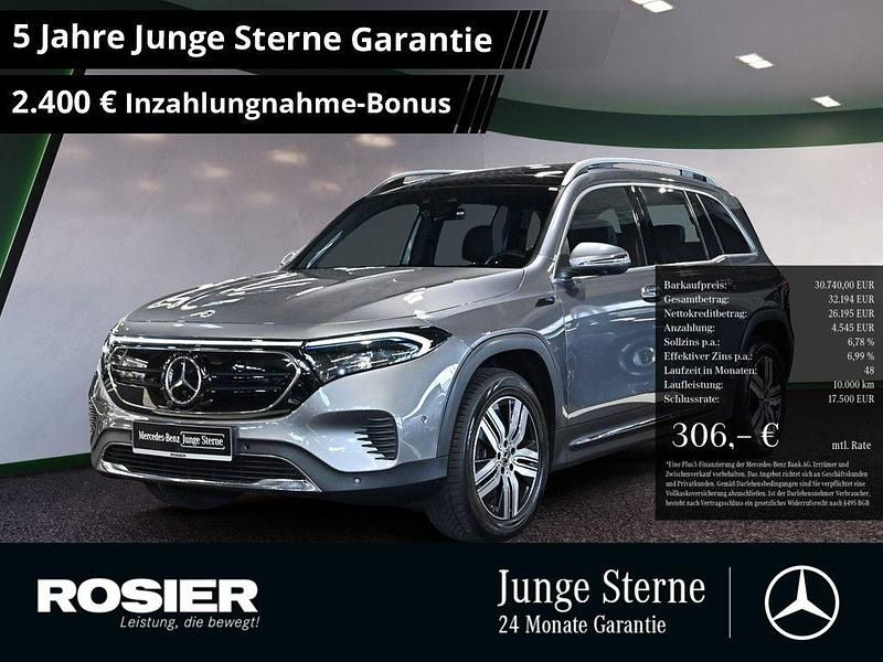 Grau / mountaingrau Gebraucht 2022 Mercedes EQB250 Advanced Plus SUV | 30.740 € (Fairer Preis) - Bild 1/4