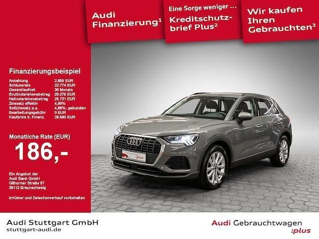 Chronosgrau metallic Gebraucht 2022 Audi Q3 Ambiente SUV | 28.590 € (Superpreis) - Bild 1/1
