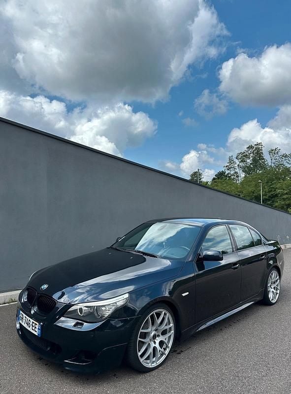 Schwarz Gebraucht 2008 BMW 530 M Sport Limousine | 5.200 € (Superpreis) - Bild 1/4
