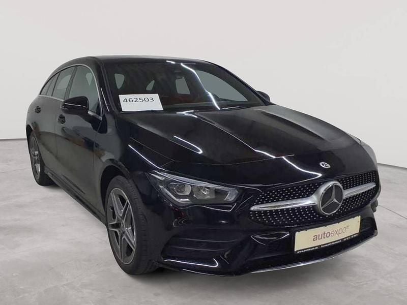 Nachtschwarz Gebraucht 2021 Mercedes CLA250e Shooting Brake AMG line Kombi | 25.990 € (Guter Preis) - Bild 1/4