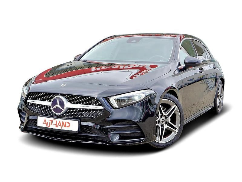 Schwarz Gebraucht 2019 Mercedes A220 AMG line Limousine | 26.990 € (Fairer Preis) - Bild 1/4