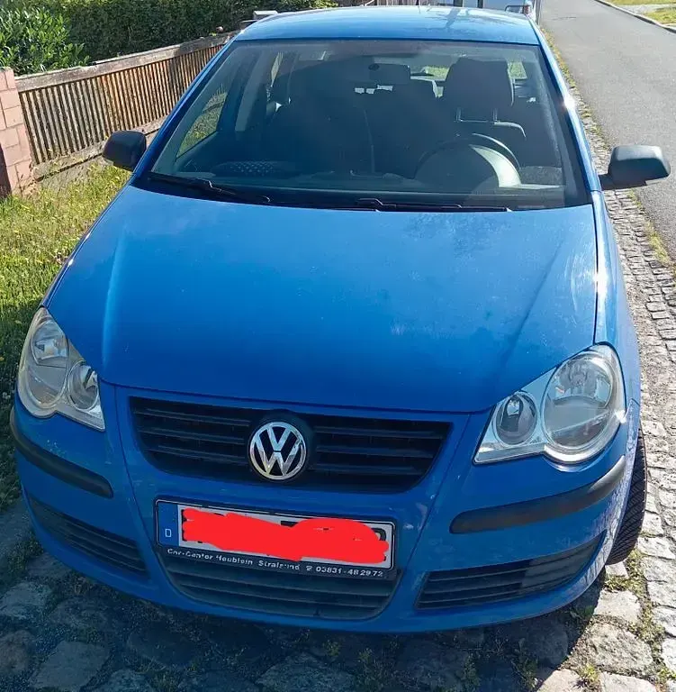 Gebraucht VW Polo Trendline 60 PS (44 kW) 2009 Blau Kleinwagen