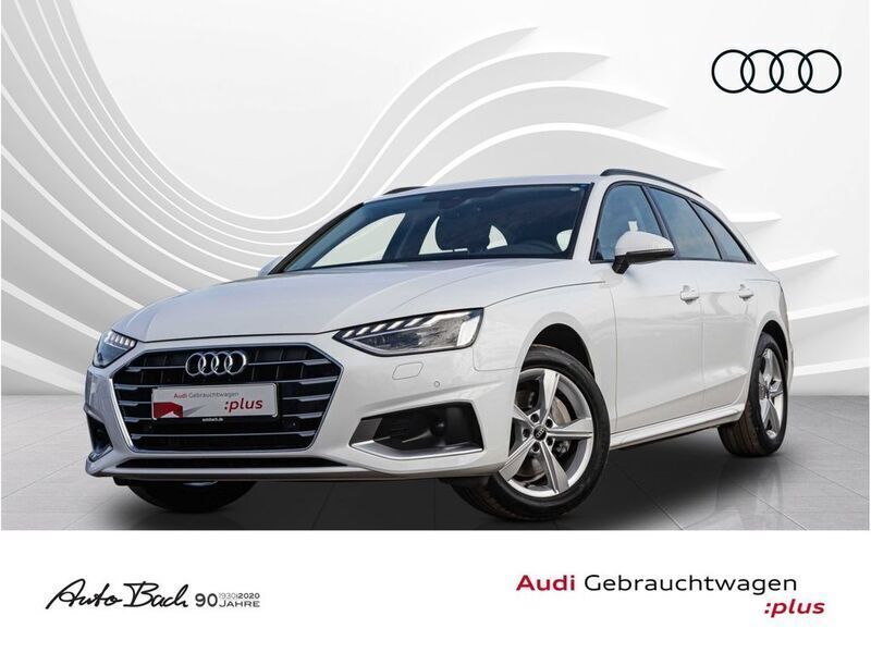 Ibisweiß Gebraucht 2022 Audi A4 Advanced Plus Kombi | 22.970 € (Guter Preis) - Bild 1/4