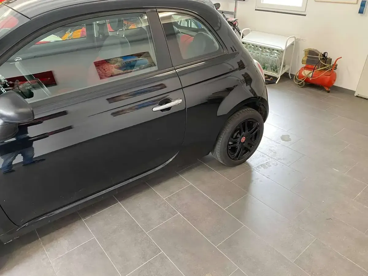 Gebraucht Fiat 500 101 PS (74 kW) 2010 Schwarz Limousine