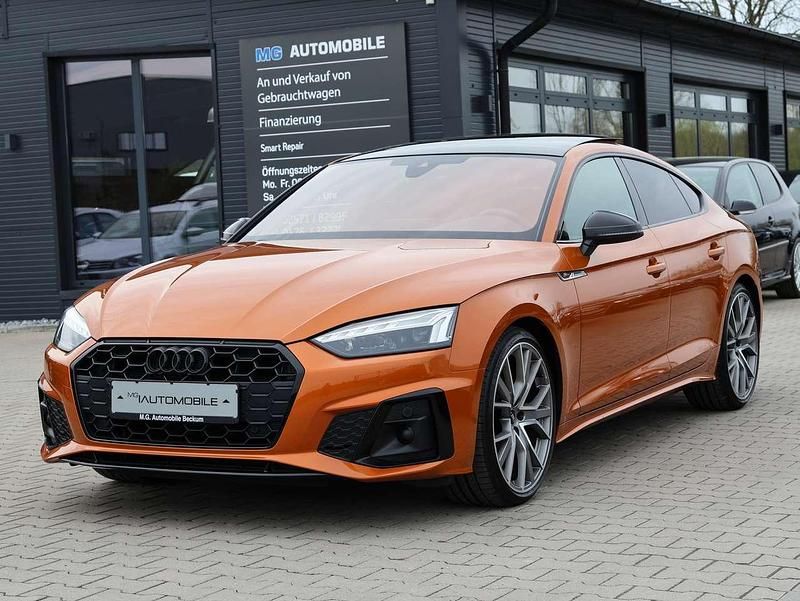 Gebraucht Audi A5 S-Line 163 PS (119 kW) 2022 Individuallackierung samoa Coupé