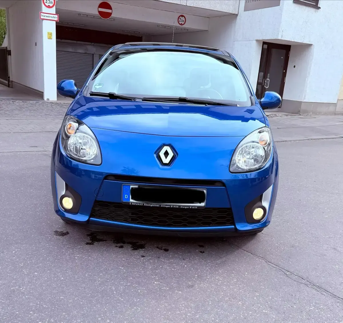Usata Renault Twingo 76 CV (55 kW) 2008 Blu Utilitaria