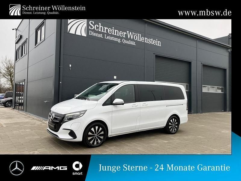 Arktikweiß Gebraucht 2024 Mercedes EQV300 Kombi | 45.360 € - Bild 1/4