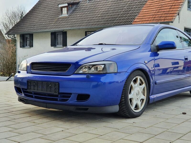 Blau Gebraucht 2002 Opel Astra Coupé | 2.450 € (Etwas zu teuer) - Bild 1/4