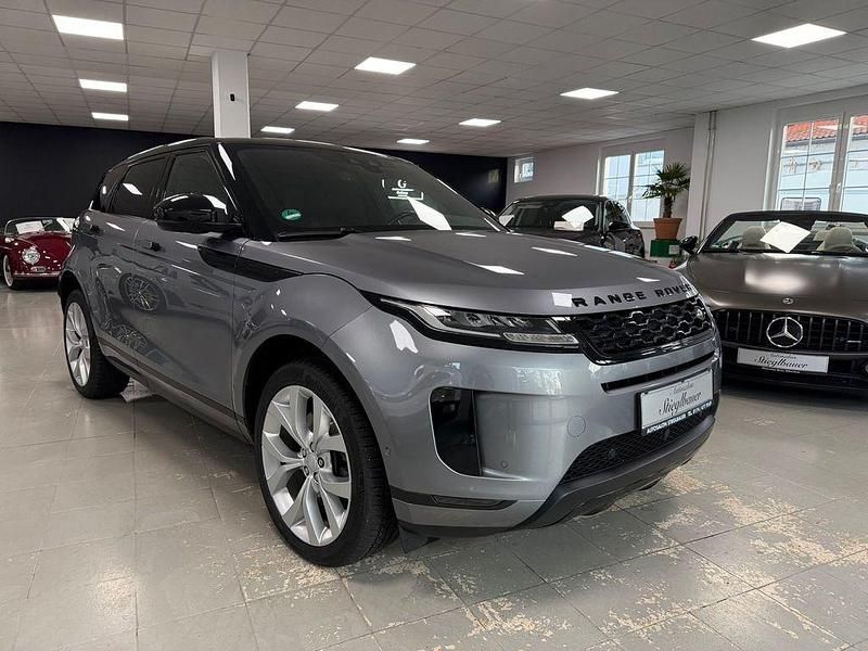 Grau Gebraucht 2019 Land Rover Range Rover evoque S SUV | 22.999 € (Etwas zu teuer) - Bild 1/4
