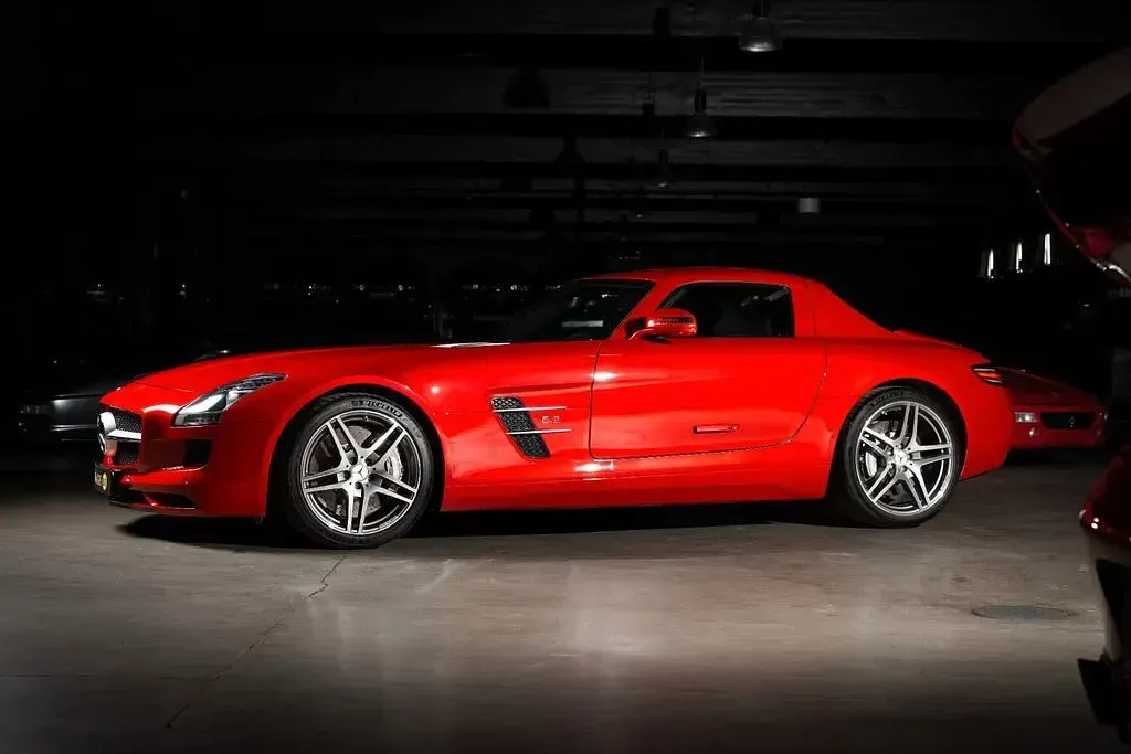 Gebraucht Mercedes SLS AMG AMG 571 PS (419 kW) 2010 Rot Coupé