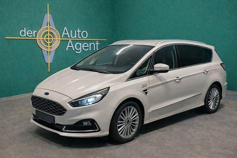 Gebraucht Ford S-MAX Vignale 190 PS (139 kW) 2020 Weiß Van / Kleinbus