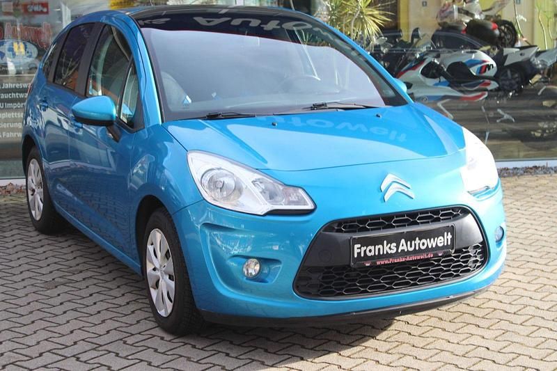 Gebraucht Citroën C3 Tendance 95 PS (69 kW) 2010 Blau Kleinwagen