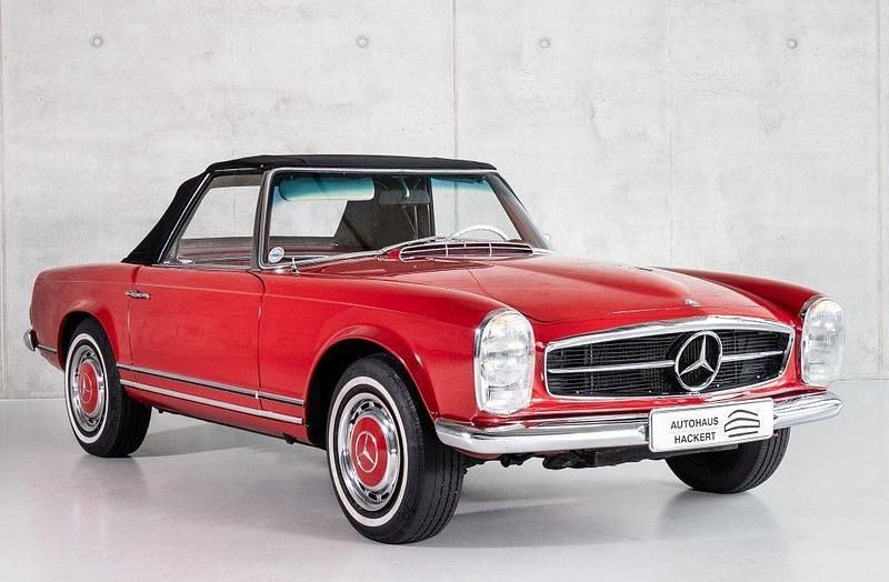 Rot Gebraucht 1967 Mercedes 250 Cabrio | 83.900 € - Bild 1/4