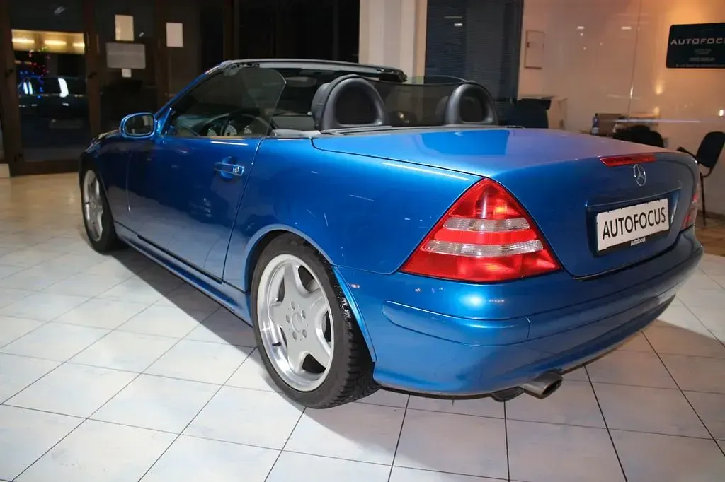 Gebraucht Mercedes SLK230 AMG 197 PS (144 kW) 2001 Blau Cabrio