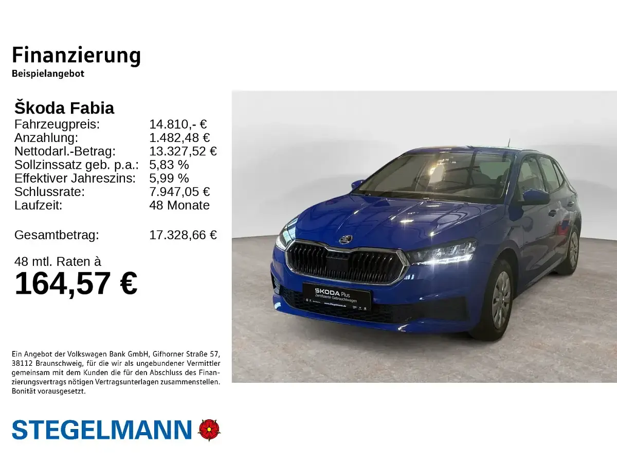 Gebraucht Skoda Fabia Ambition 65 PS (47 kW) 2024 Kleinwagen
