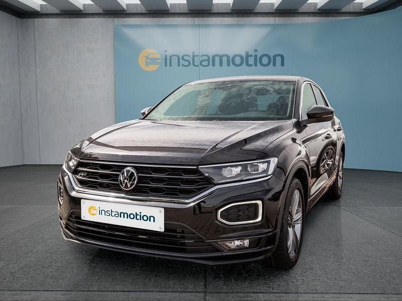 Schwarz Gebraucht 2021 VW T-Roc SUV | 26.199 € (Fairer Preis) - Bild 1/4