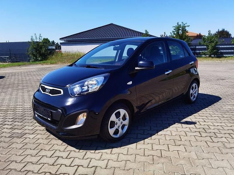 Schwarz Gebraucht 2014 Kia Picanto Kleinwagen | 4.995 € (Fairer Preis) - Bild 1/4