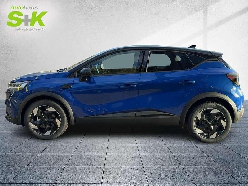 Neu Renault Captur Techno 140 PS (102 kW) 2025 Ironblau metallic, black pear SUV