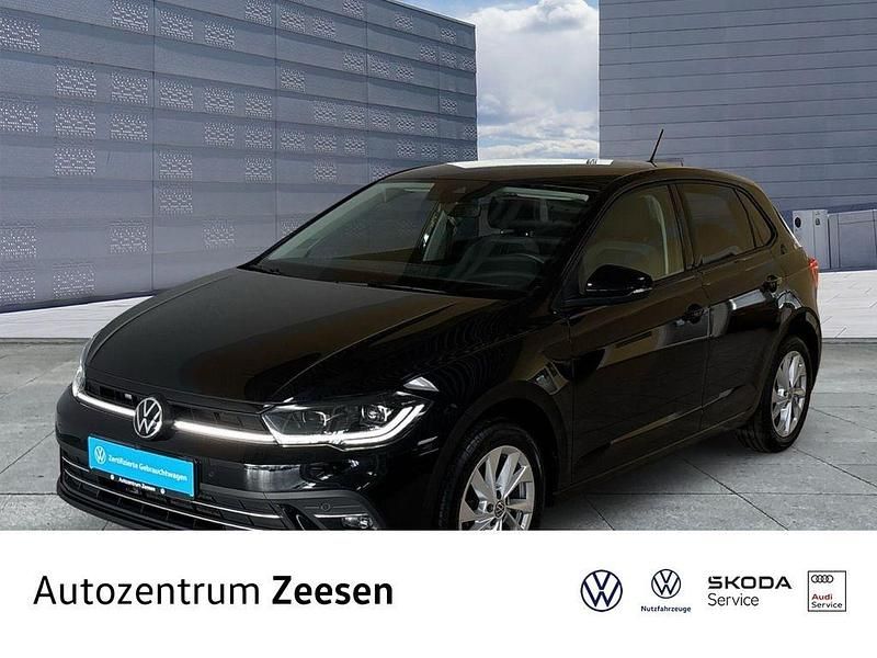 Gebraucht VW Polo Style 95 PS (69 kW) 2022 Schwarz Kleinwagen