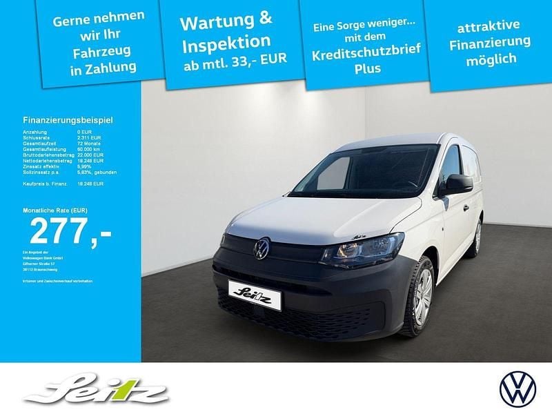 Gebraucht VW Caddy 114 PS (83 kW) 2021 Weiß Van / Kleinbus