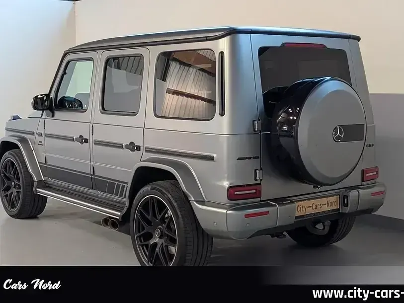Gebraucht Mercedes G63 AMG Exclusive 585 PS (430 kW) 2018 Designo platin magno SUV