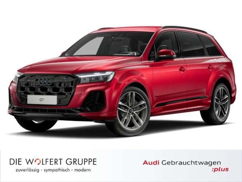 Chilirot metallic Gebraucht 2024 Audi Q7 S-Line SUV | 71.980 € (Fairer Preis) - Bild 1/4