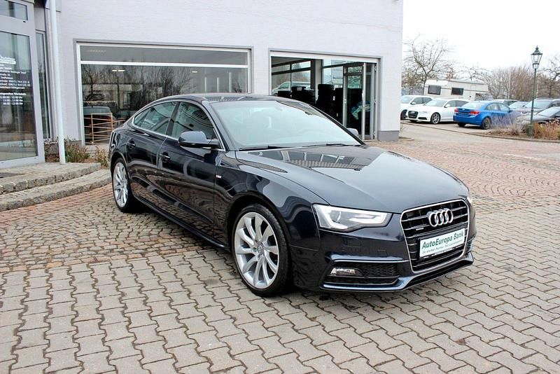 Gebraucht Audi A5 S-Line 245 PS (180 kW) 2014 Blau Coupé