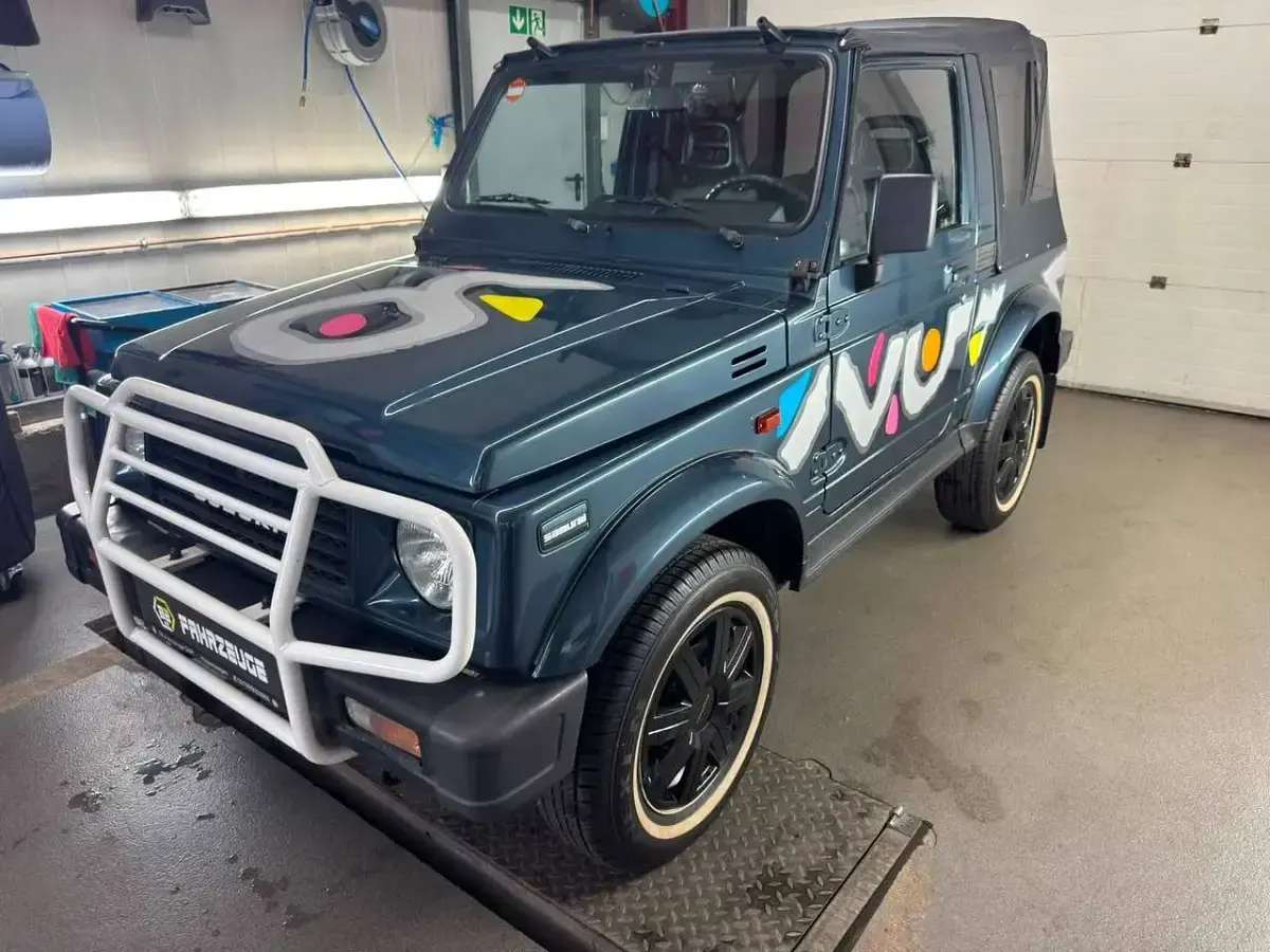 Gebraucht Suzuki Samurai 69 PS (50 kW) 1990 Blau SUV