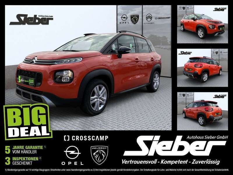 Lackierung orange fizz/typ aus Gebraucht 2017 Citroën C3 Aircross PureTech SUV | 7.990 € (Guter Preis) - Bild 1/4