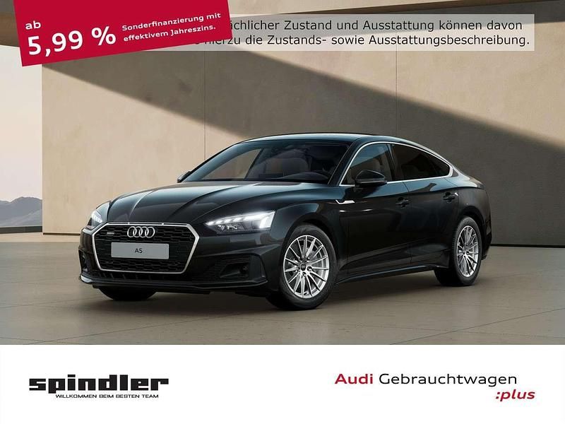Mythosschwarz metallic Gebraucht 2022 Audi A5 Coupé | 35.280 € (Fairer Preis) - Bild 1/4