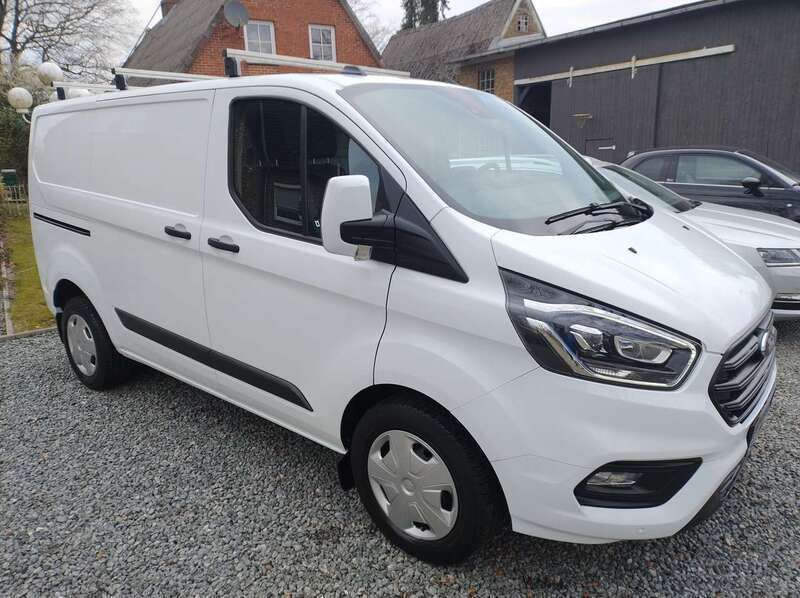 Weiß Gebraucht 2021 Ford Transit Custom Van / Kleinbus | 23.990 € (Superpreis) - Bild 1/4