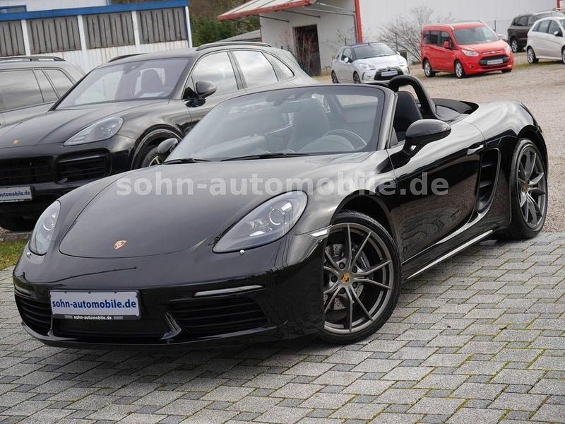 Schwarz Gebraucht 2017 Porsche 718 Boxster Cabrio | 49.999 € (Fairer Preis) - Bild 1/4