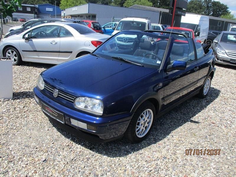 Gebraucht VW Golf Cabriolet 90 PS (66 kW) 1994 Blau Cabrio