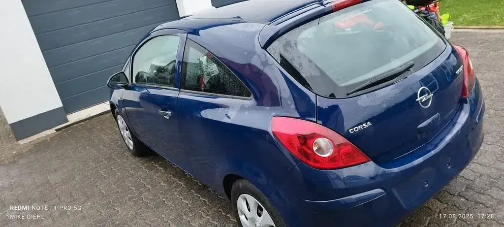 Gebraucht Opel Corsa Edition 71 PS (52 kW) 2009 Blau Kleinwagen