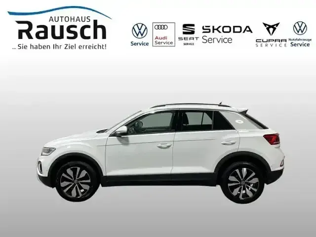 Gebraucht VW T-Roc Move 150 PS (110 kW) 2024 Pure white (weiß) SUV
