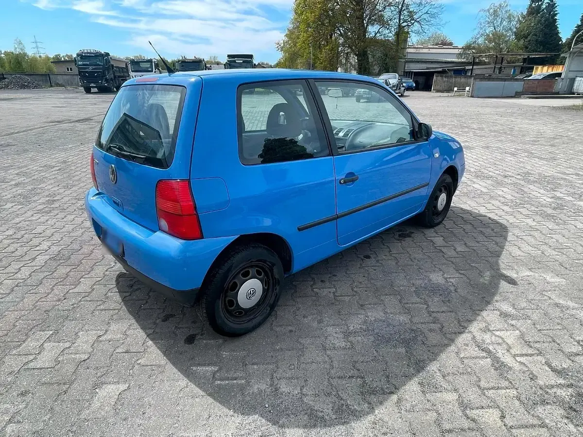 Gebraucht VW Lupo 50 PS (36 kW) 2001 Blau Kleinwagen