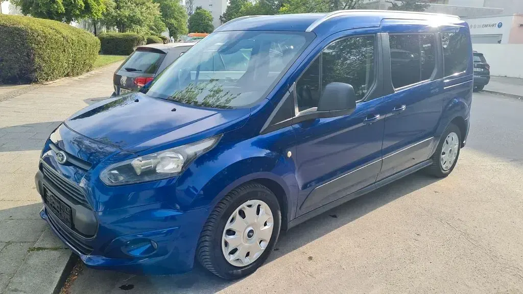 Gebraucht Ford Tourneo Connect Titanium 116 PS (85 kW) 2015 Blau Van / Kleinbus