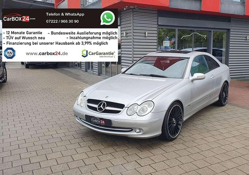 Gebraucht Mercedes CLK500 306 PS (225 kW) 2004 Brillantsilber  metalliclack Coupé