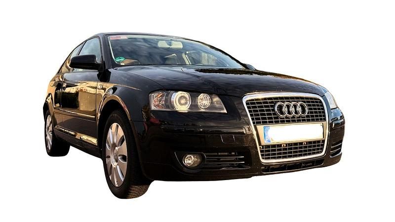 Schwarz Gebraucht 2006 Audi A3 Limousine | 1.750 € (Superpreis) - Bild 1/4