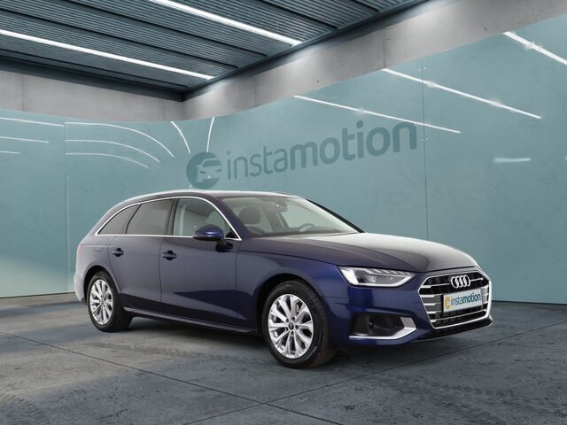 Blau Gebraucht 2024 Audi A4 Advanced Kombi | 37.550 € (Etwas zu teuer) - Bild 1/2
