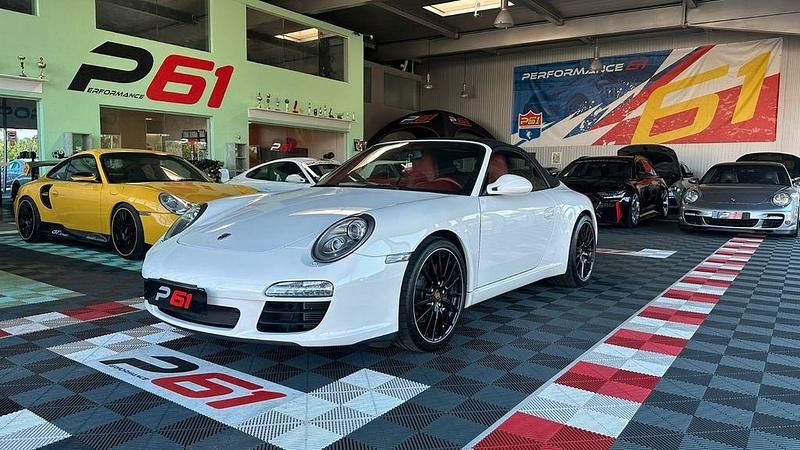 Weiß Gebraucht 2010 Porsche 911 Carrera S Cabriolet Cabrio | 64.997 € (Superpreis) - Bild 1/4