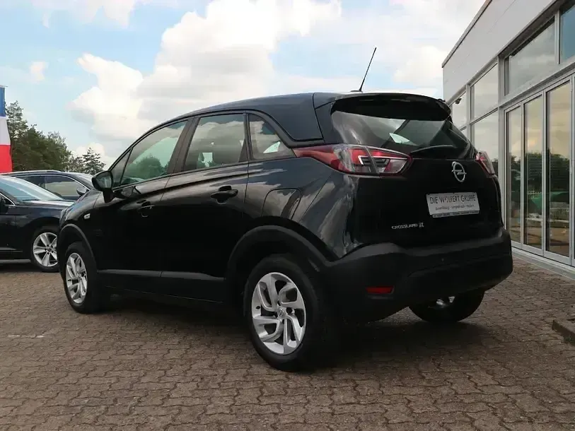 Gebraucht Opel Crossland X Edition 110 PS (80 kW) 2019 Schwarz SUV
