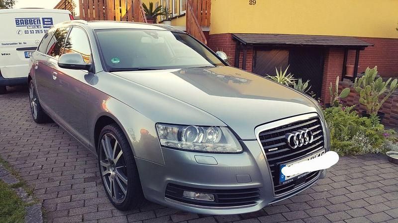Grau Gebraucht 2009 Audi A6 Ambiente Kombi | 12.999 € - Bild 1/4