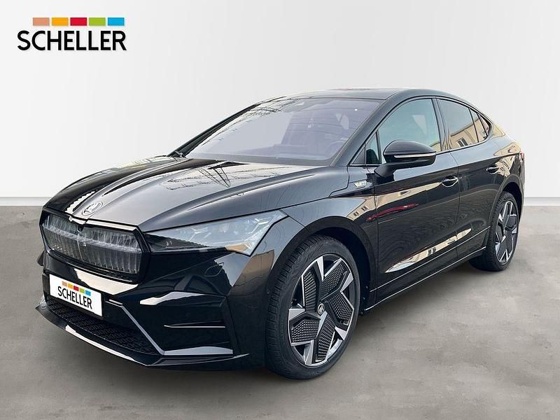 Schwarz Gebraucht 2022 Skoda Enyaq iV Suite SUV | 42.470 € (Etwas zu teuer) - Bild 1/4