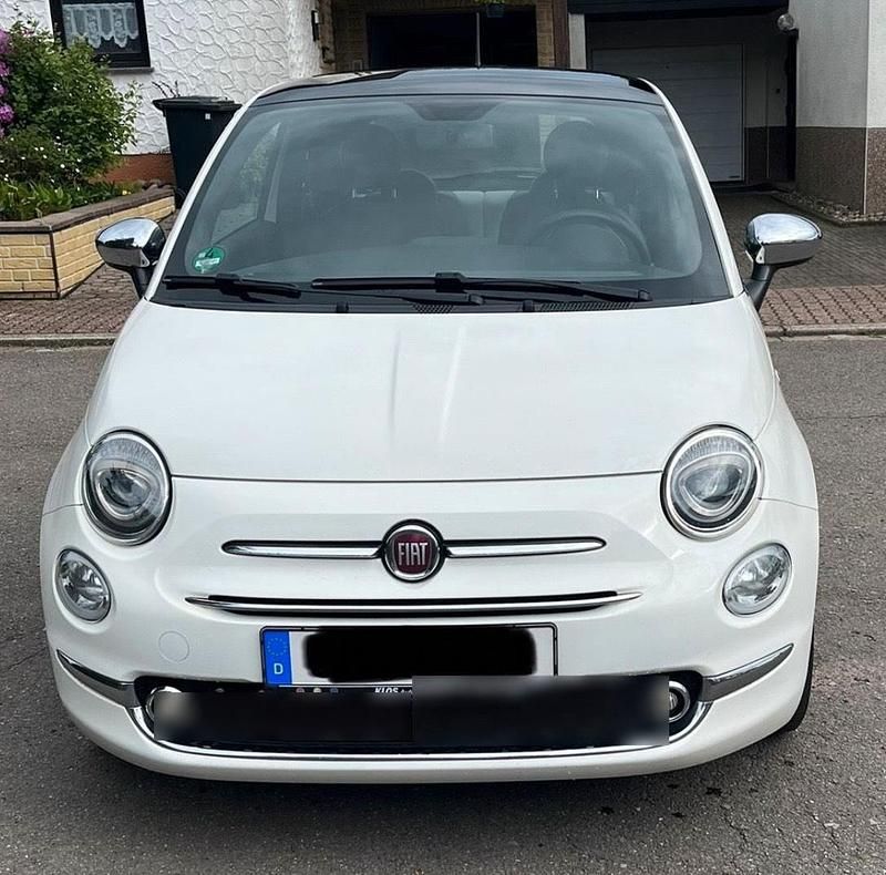 Weiß Gebraucht 2019 Fiat 500 Kleinwagen | 8.900 € (Fairer Preis) - Bild 1/4